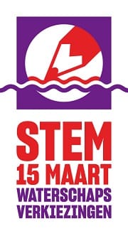Logo campagne waterschapsverkiezingen