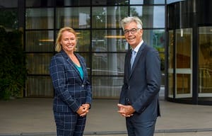 Marike Bonhof en Jelle Hannema Vitens