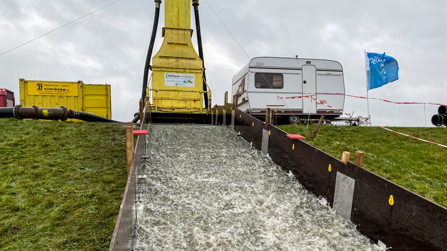 Test water op vechtdijk 900 