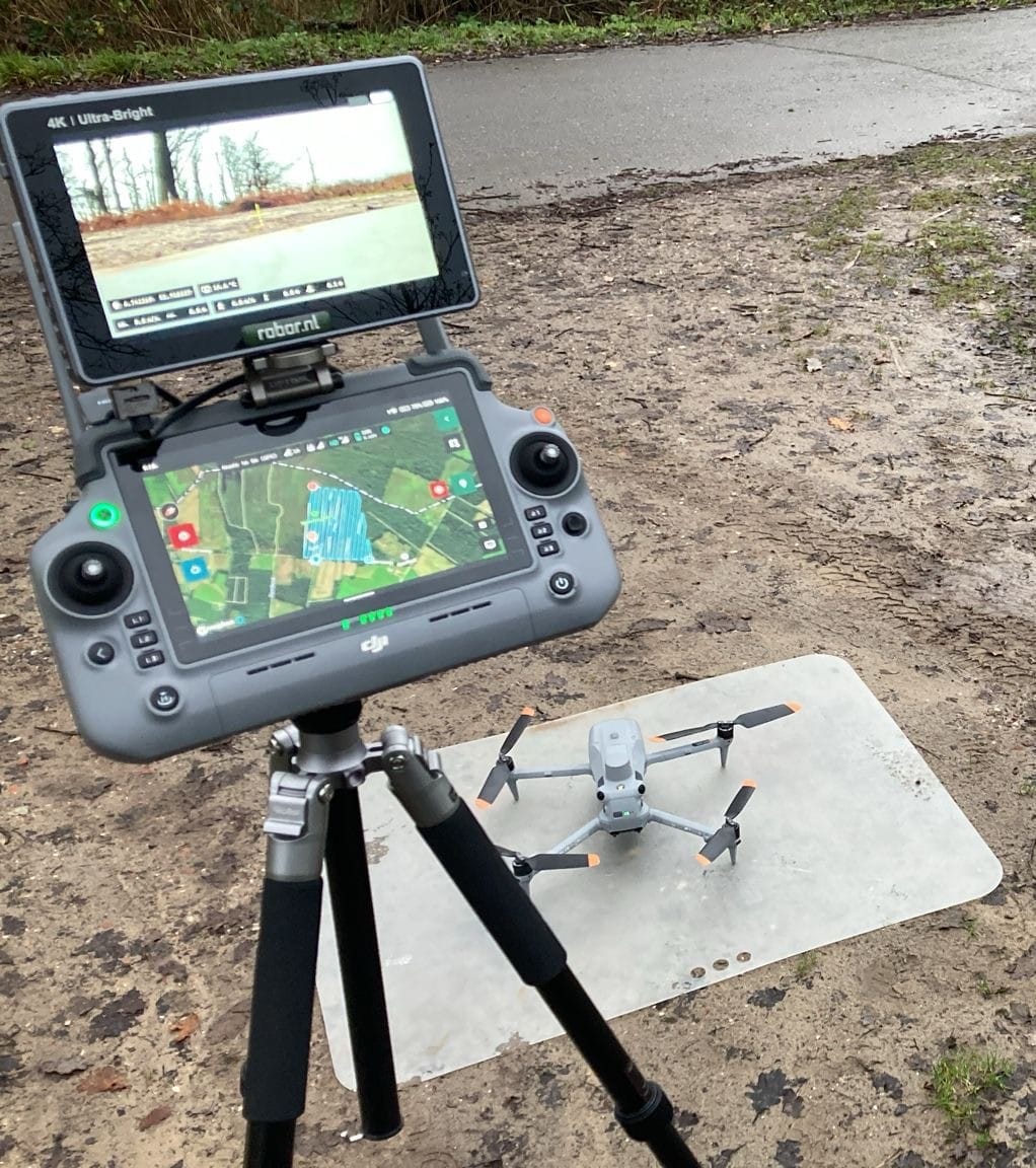 Warmtebeelddrone Rivierenland foto Bram Goossens