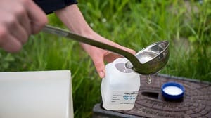 Watermonster nemen in Simpelveld