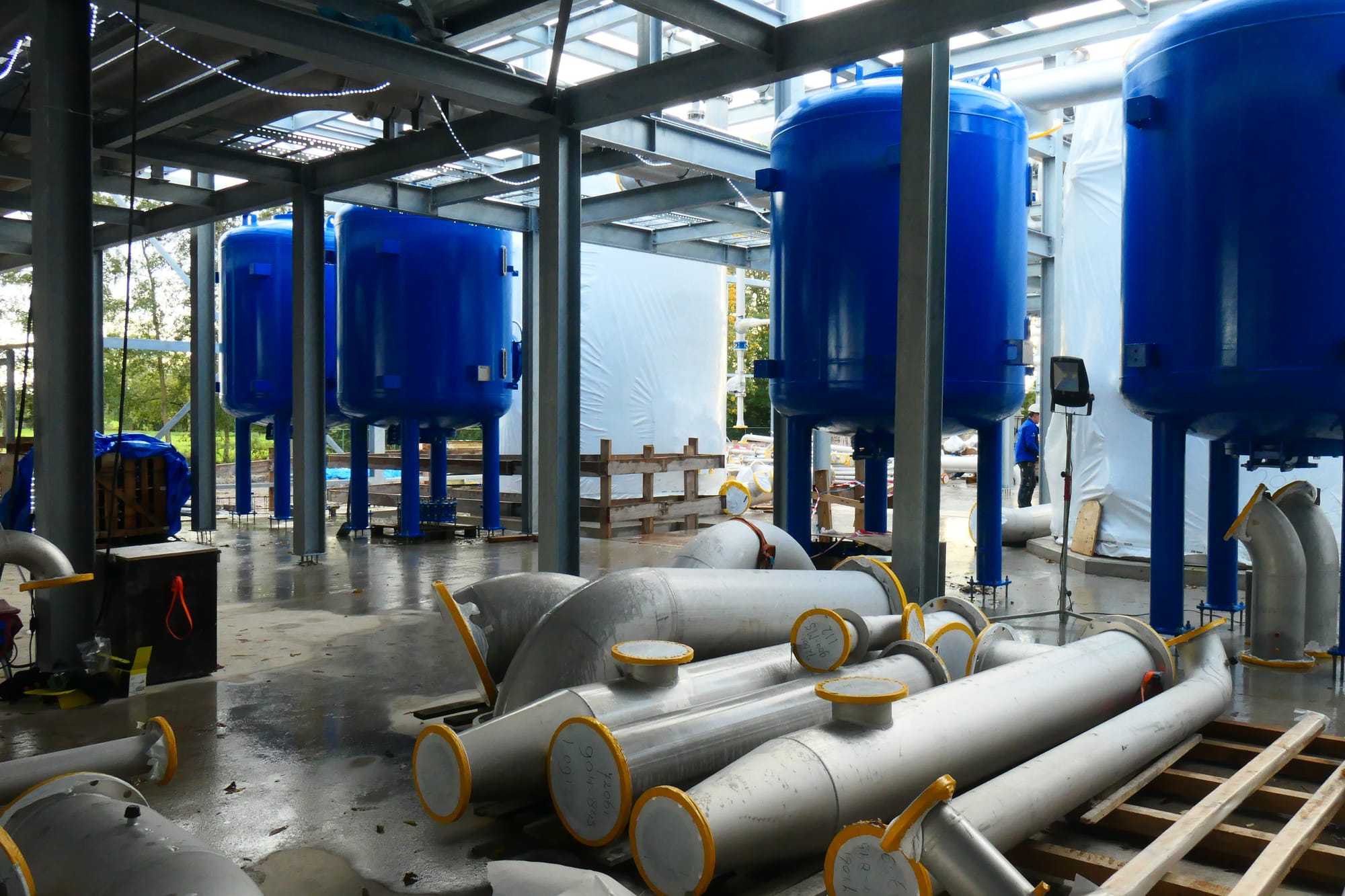foto ZS De Put in aanbouw