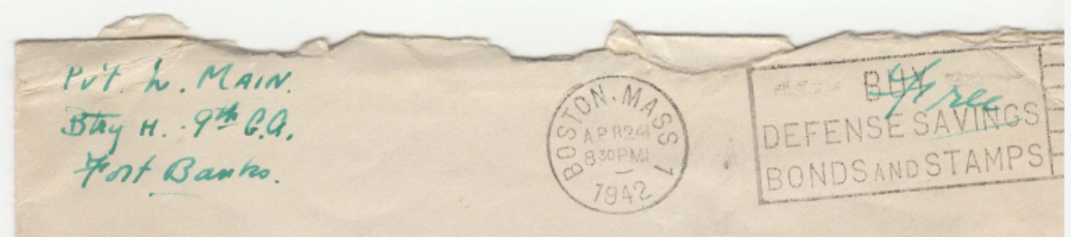 April 24, 1942 - Dear Audrey