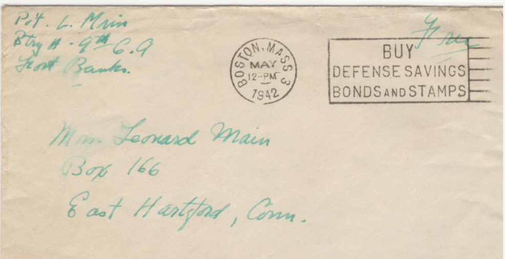 May 27, 1942 - Dear Audrey