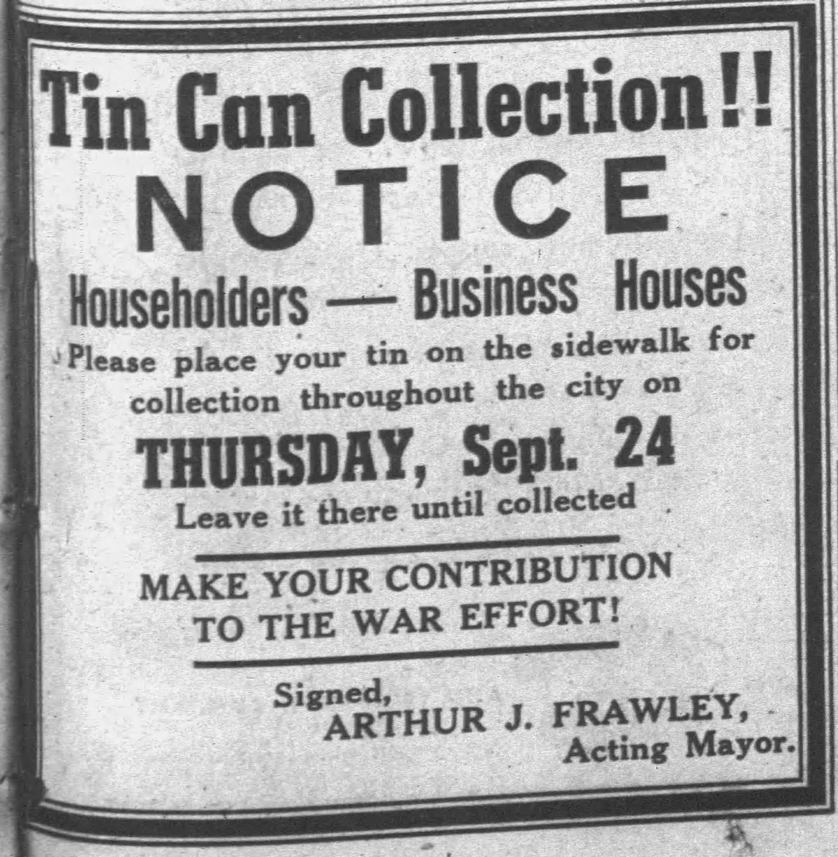 Sept. 22, 1942 - Dear Audrey