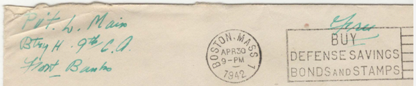April 30, 1942 - Dear Audrey