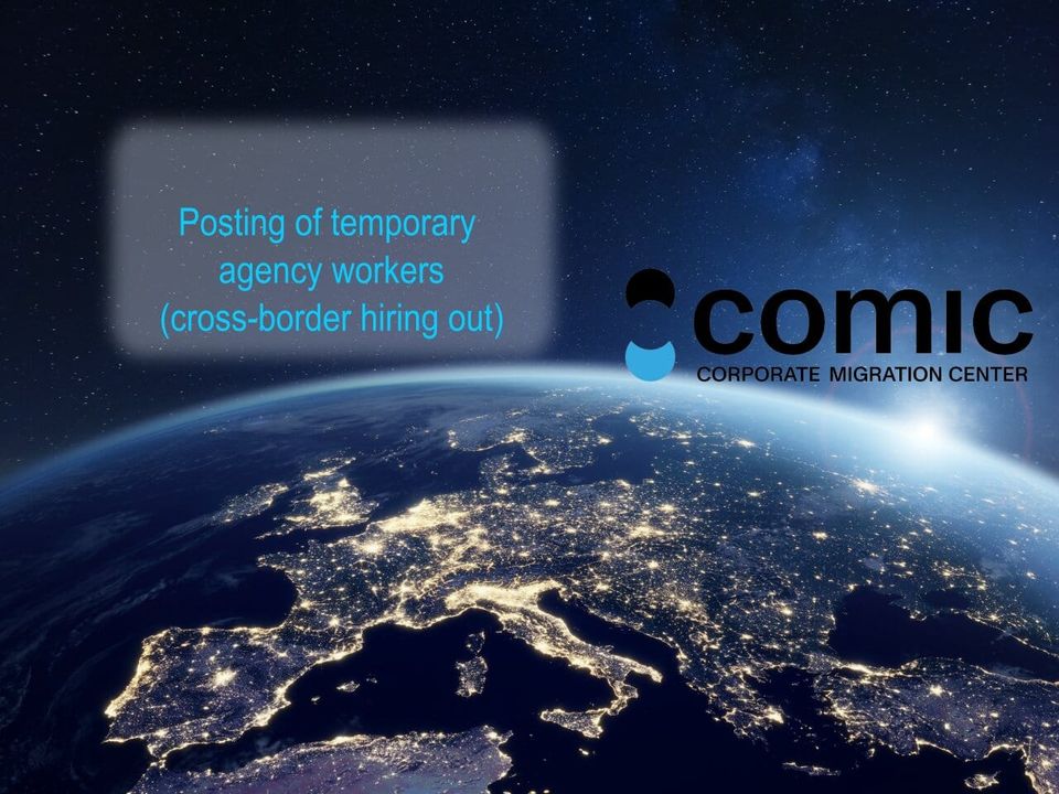 Posting of temporary agency workers (cross-border hiring out)