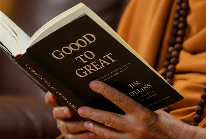 Holy books and business books: a poem