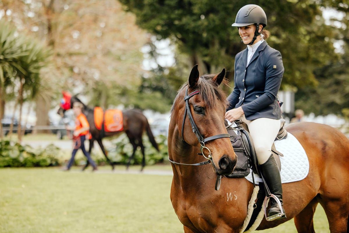 Leighton defying the odds with riding comeback