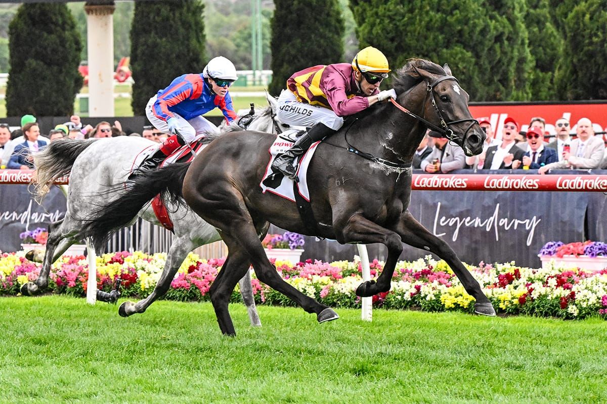 First stakes win for She’s A Hustler