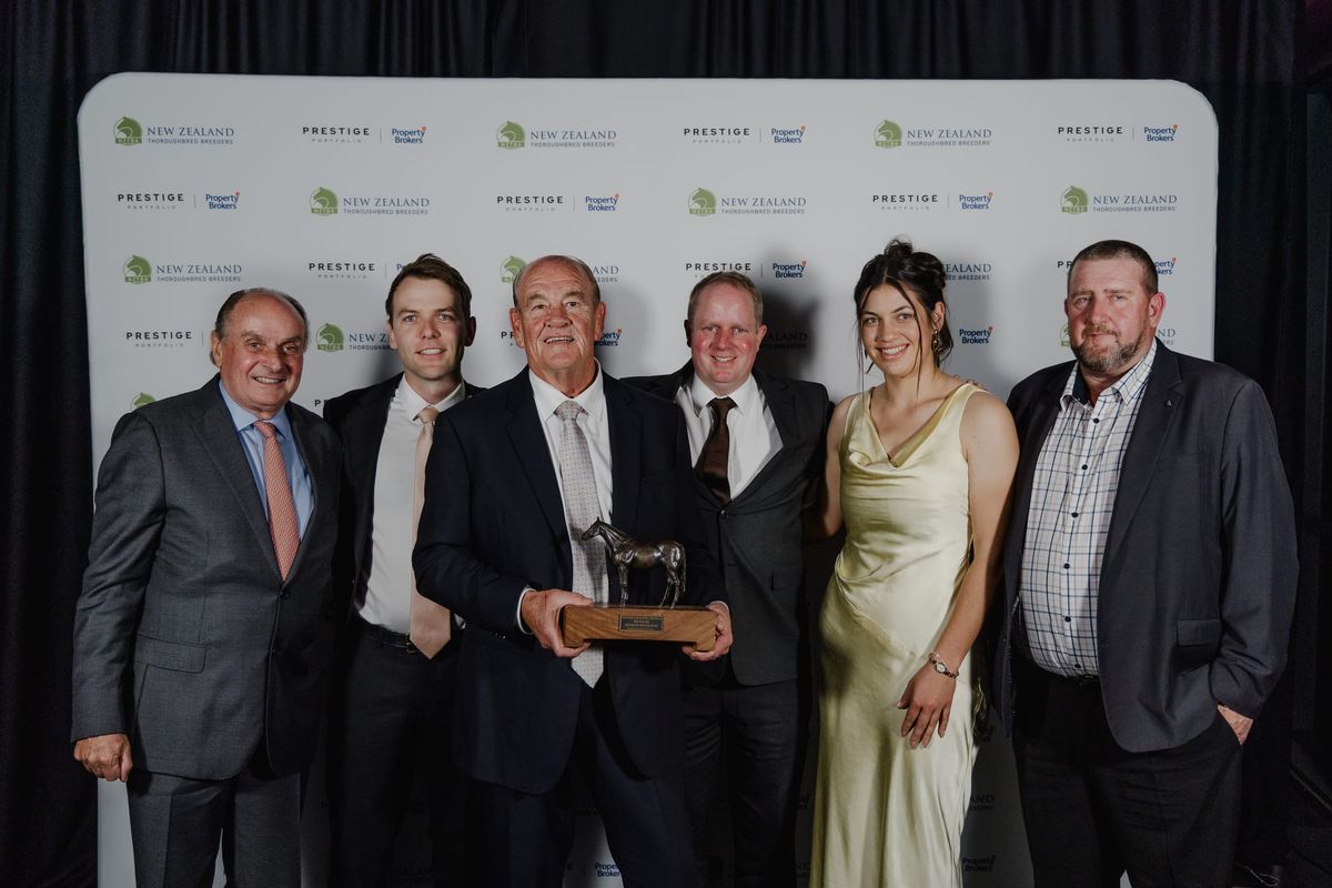 Cambridge Stud honoured with Breeder of the Year title