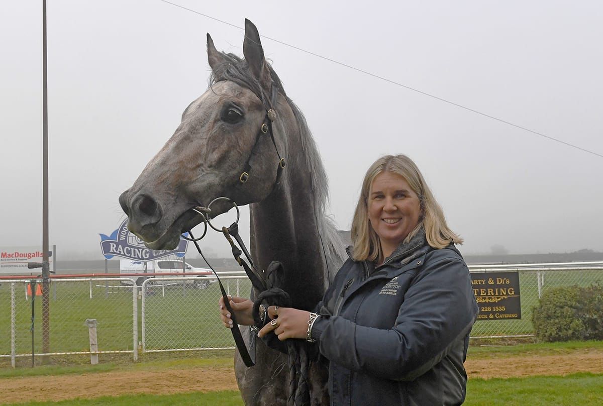 West trains first winner