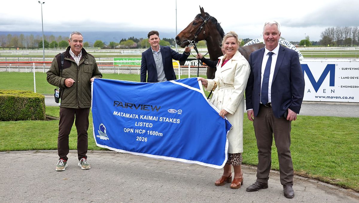 Astoria Brooke claims first stakes success at Matamata
