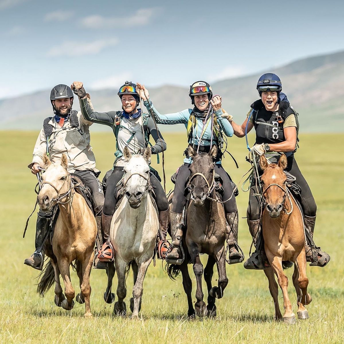 Hales completes world’s longest horse race