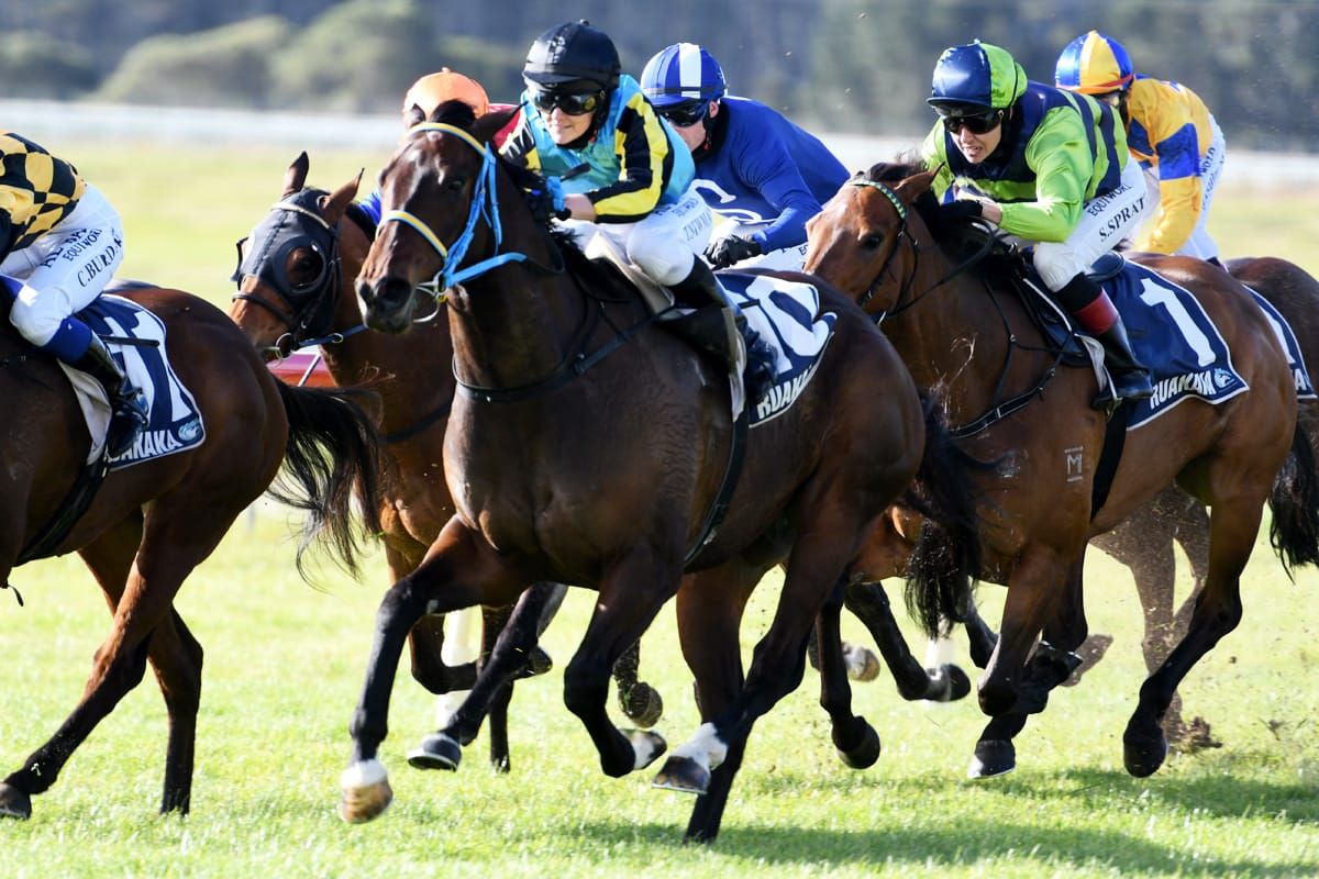 Versatile sprinter on Railway path