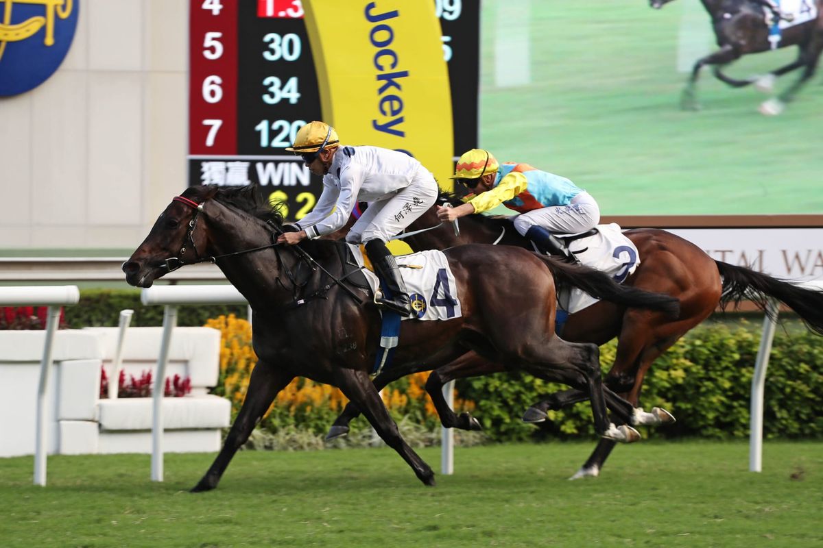 Golden Sixty makes it nine in a row with Sha Tin Trophy victory