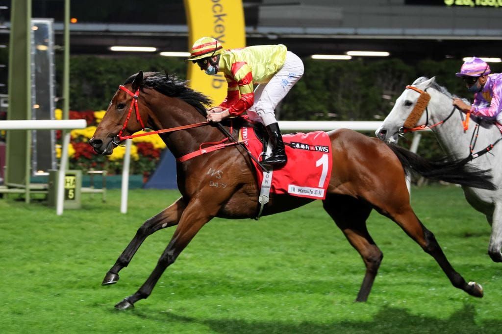 Savaquin on BMW Hong Kong Derby trial