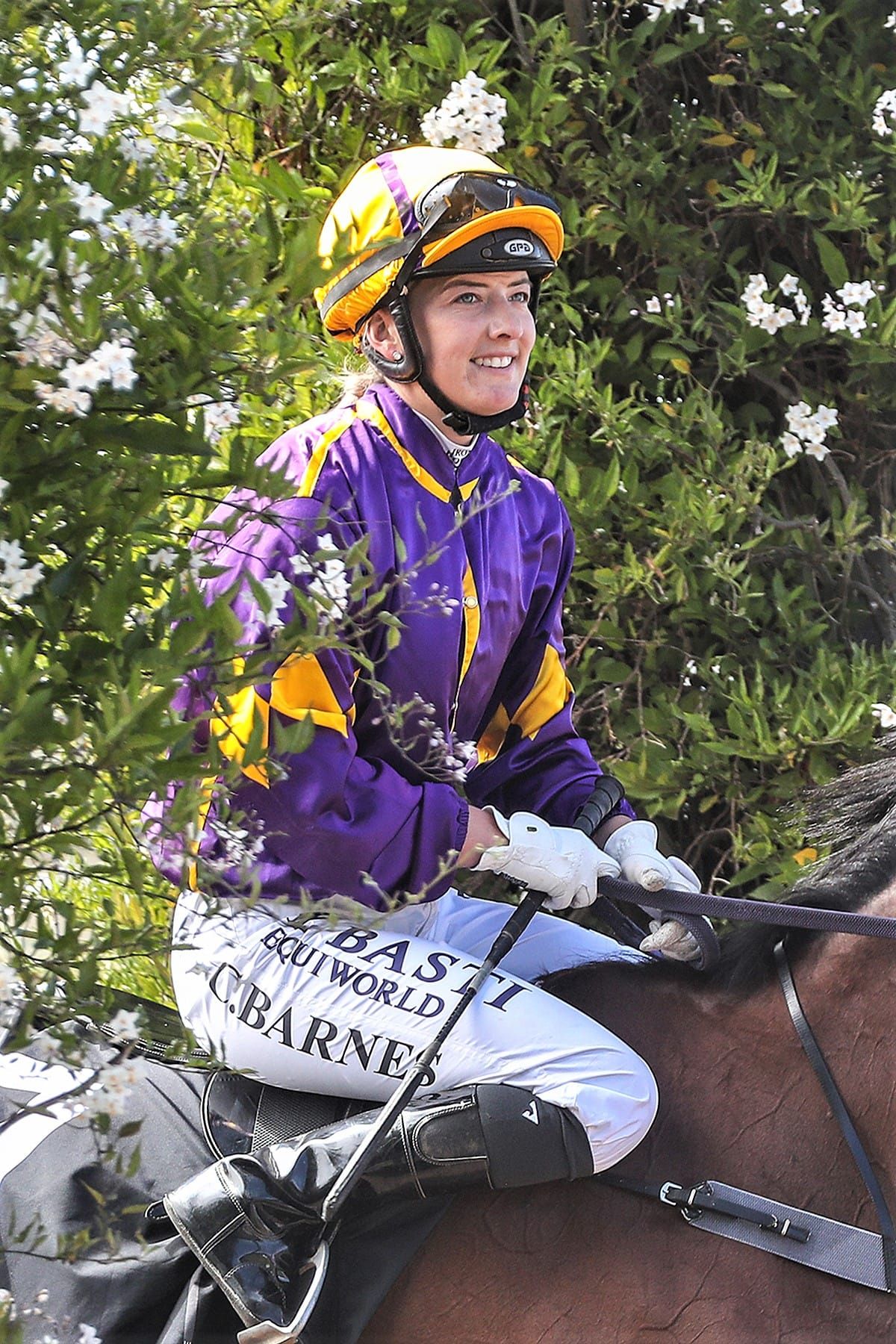 Revitalised Barnes enjoying riding