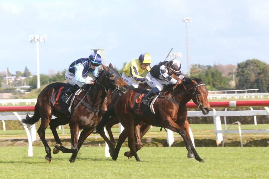 Sharrock has a stakes mission in mind for impressive two-year-old winner