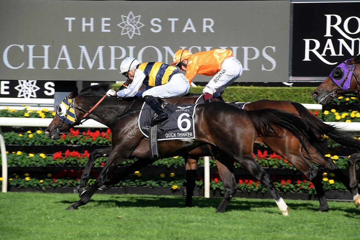 Wet forecast leads to Caulfield Cup tilt for Quick Thinker