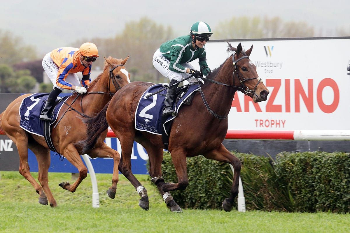 Best Seller takes Gold Trail Stakes on home track