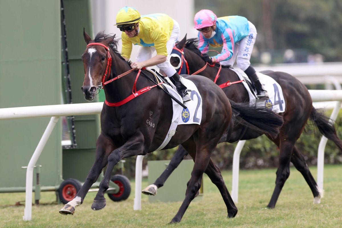 Lucky Sweynesse surges to Group Three triumph