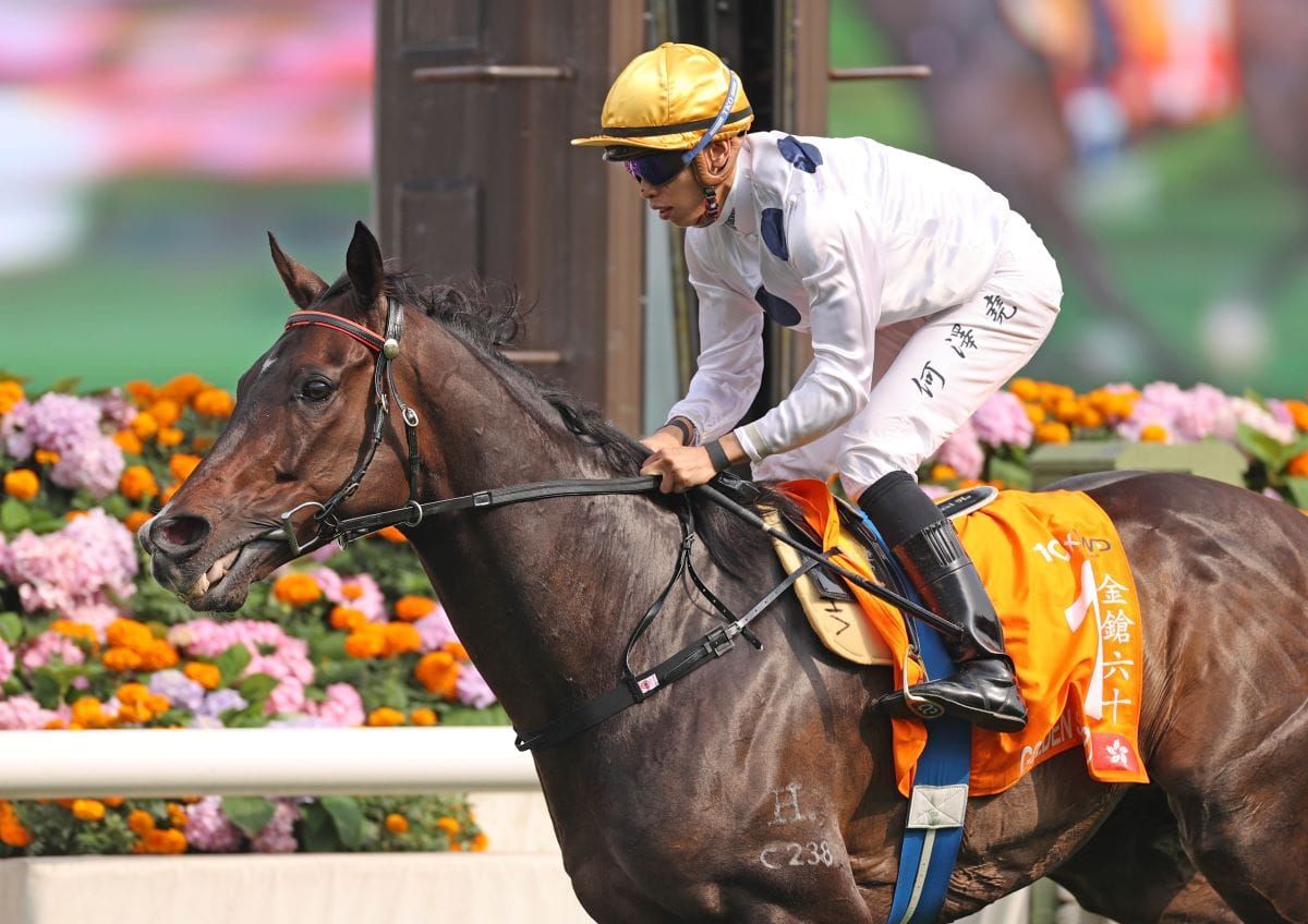 History as Golden Sixty wins third Champions Mile