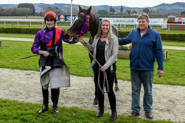 High school sweethearts vying for first stakes win