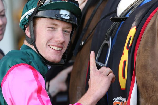 Aussie-based jockeys in action at Trentham