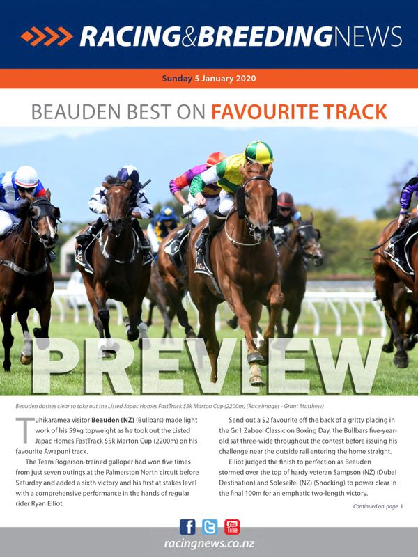 NZ Racing and Breeding News – 5 January 2020