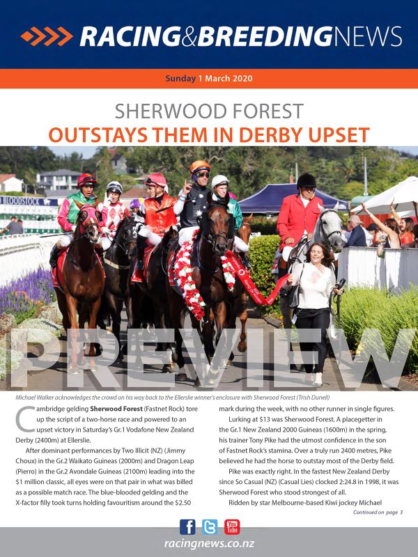NZ Racing and Breeding News – 1 March 2020
