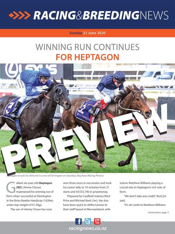 NZ Racing and Breeding News – 21 June 2020
