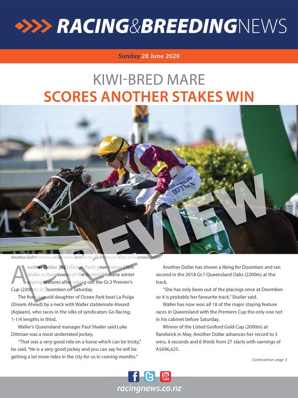 NZ Racing and Breeding News – 28 June 2020