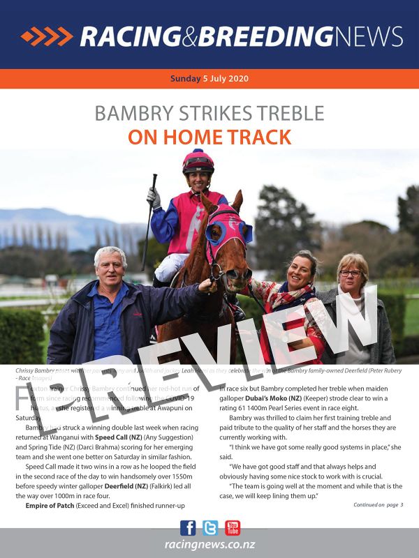 NZ Racing and Breeding News – 05 July 2020