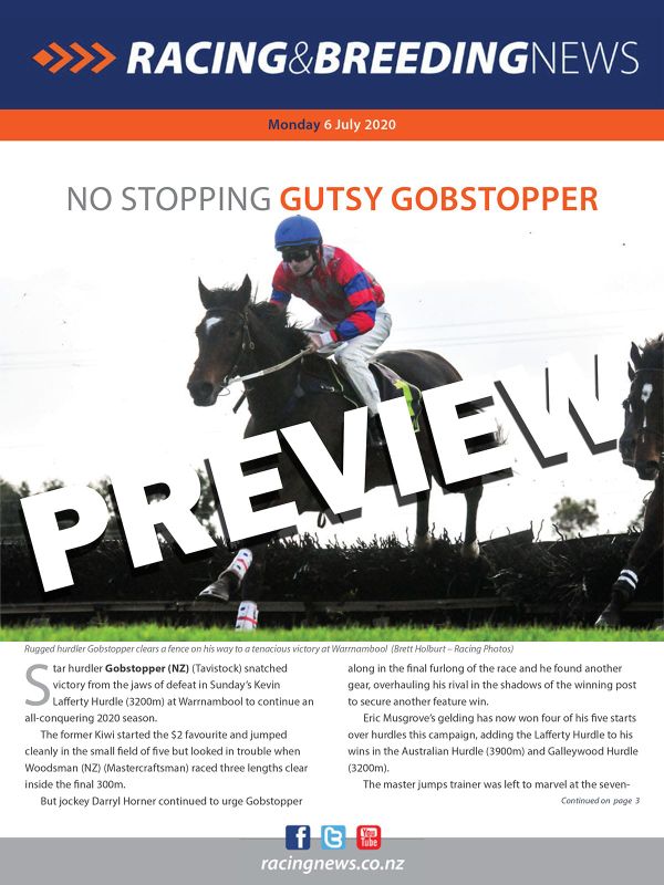 NZ Racing and Breeding News – 6 July 2020
