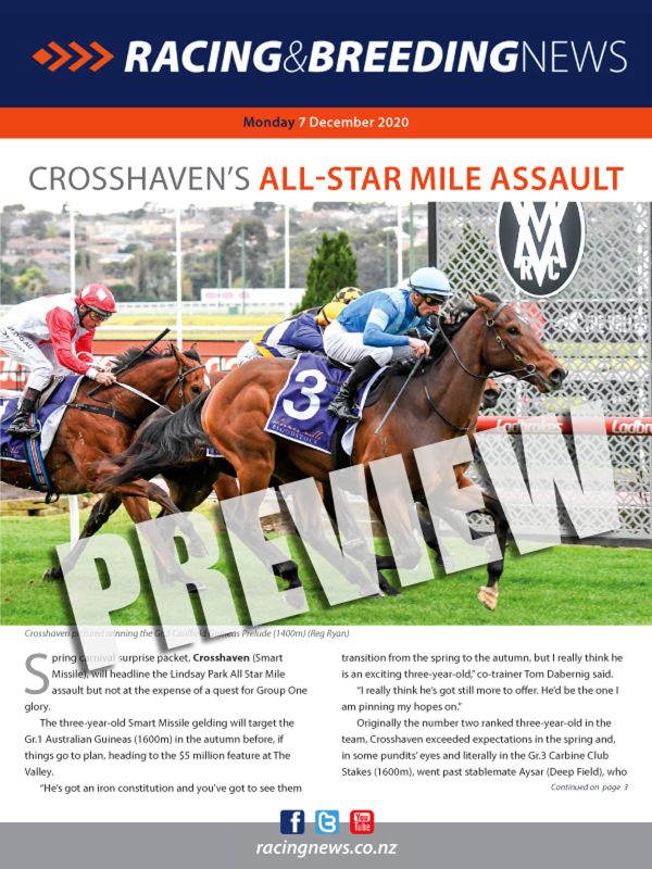 NZ Racing and Breeding News – 7 December 2020