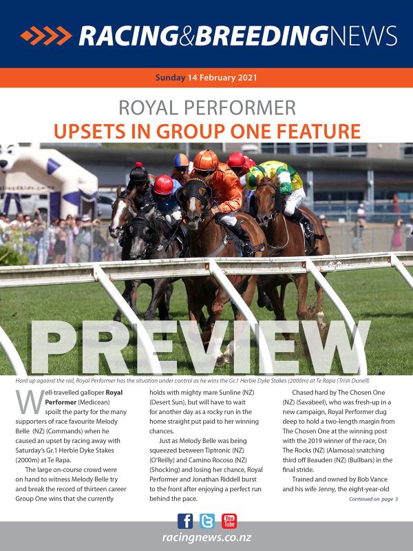 NZ Racing and Breeding News – 14 February 2021