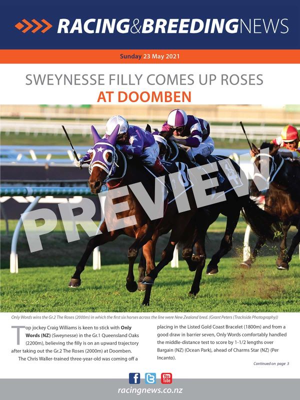 NZ Racing and Breeding News – 23 May 2021
