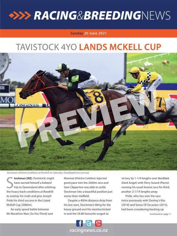 NZ Racing and Breeding News – 20 June 2021