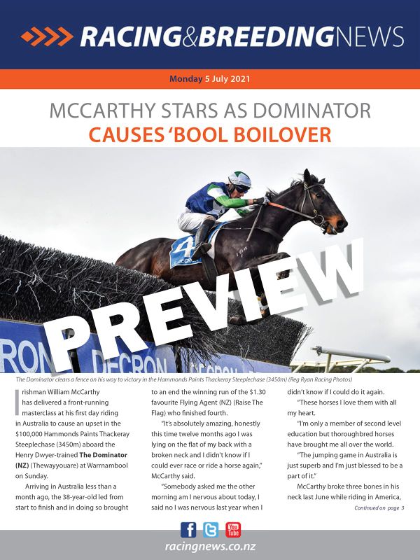 NZ Racing and Breeding News – 05 July 2021