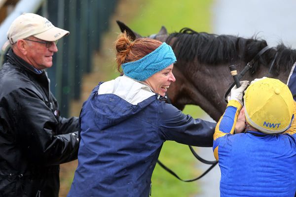 Grass making name with staying mare