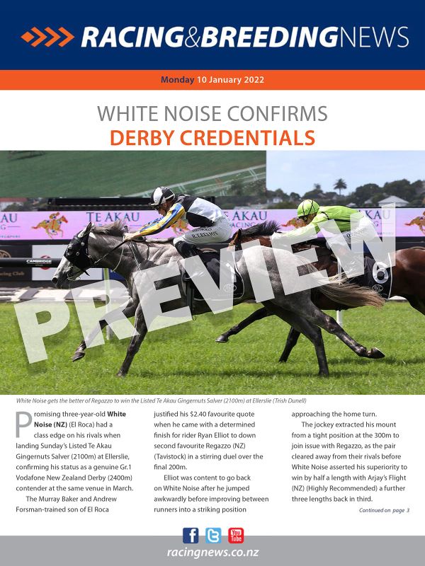 NZ Racing and Breeding News – 10 January 2022