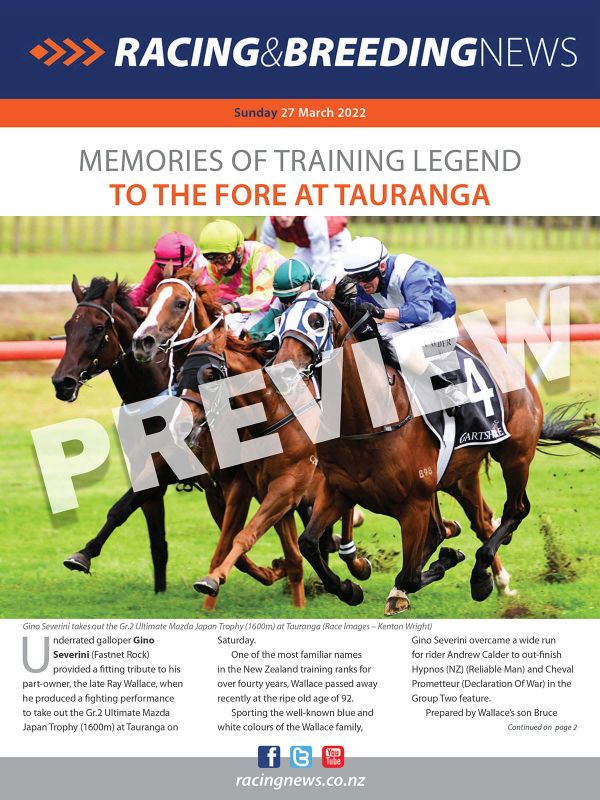 NZ Racing and Breeding News – 27 March 2022