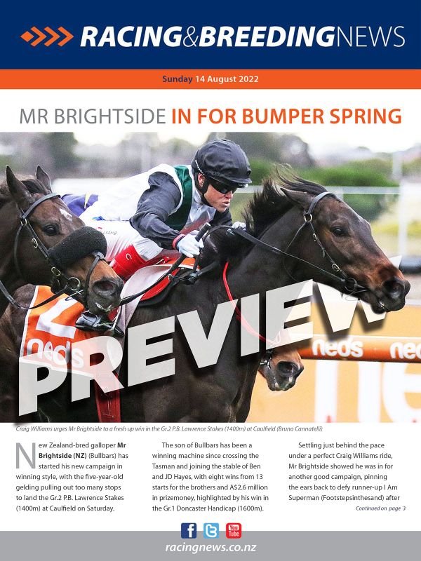 NZ Racing and Breeding News – 14 August 2022