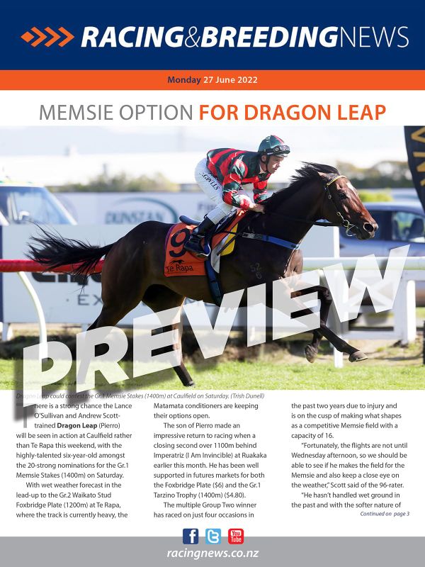 NZ Racing and Breeding News – 22 August 2022