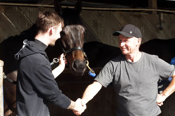 Group One jockey nabs first training success