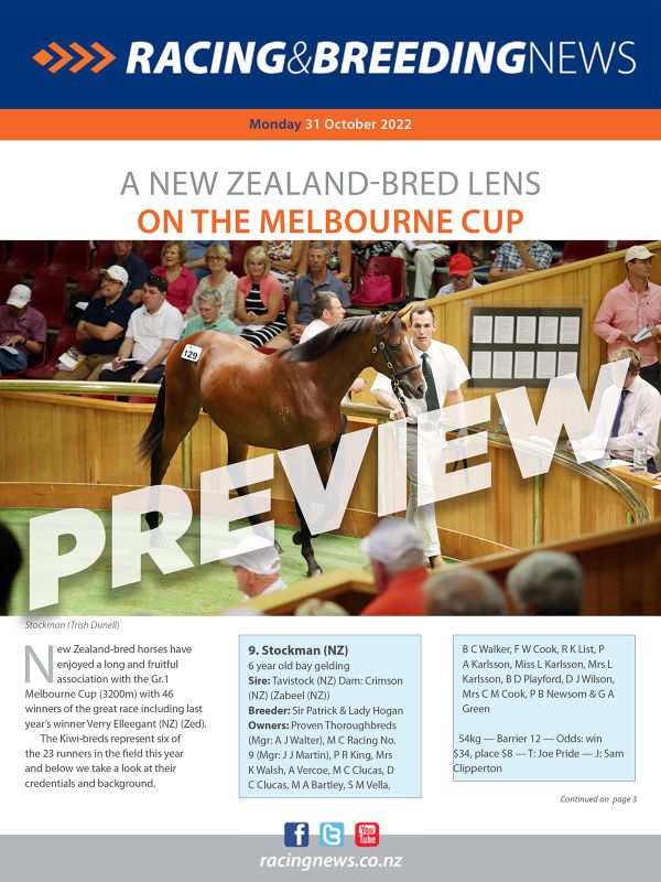NZ Racing and Breeding News – 31 October 2022