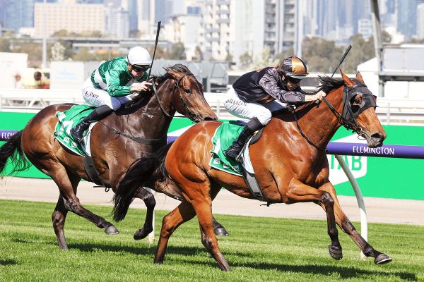 Flemington Group Two triumph for She’s Licketysplit