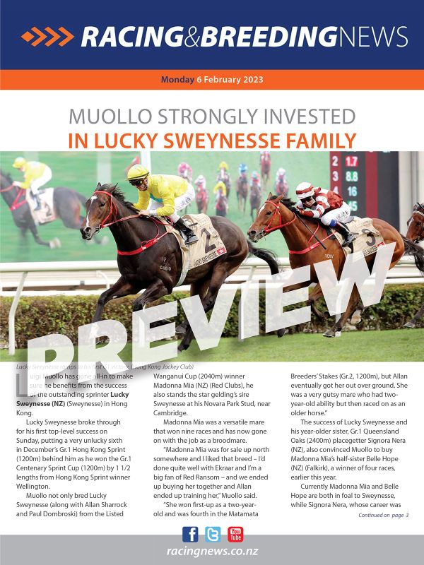 NZ Racing and Breeding News – 06 February 2023