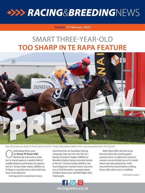 NZ Racing and Breeding News – 12 February 2023